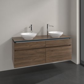 Тумба под раковину Villeroy & Boch Legato 140х55 см ДСП дуб аризона B59200VH