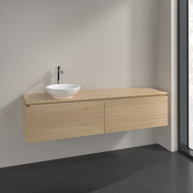 Тумба под раковину Villeroy & Boch Legato 160х38 см ДСП северный дуб  B59500VJ