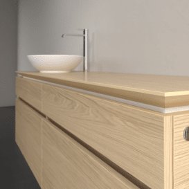 Тумба під раковину Villeroy&Boch Legato 160х55 см ДСП північний дуб B59600VJ
