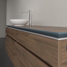 Тумба под раковину Villeroy & Boch Legato 160х55 см ДСП дуб аризона B59600VH