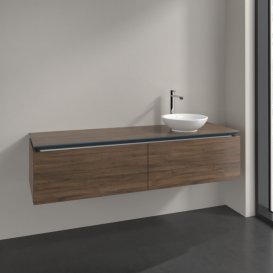 Тумба під раковину Villeroy & Boch Legato 160х38 см ДСП дуб аризона B59700VH