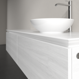 Тумба под раковину Villeroy & Boch Legato 160х38 см ДСП белое дерево B59700E8