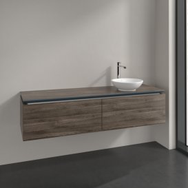 Тумба під раковину Villeroy & Boch Legato 160х38 см ДСП кам'яний дуб B59700RK