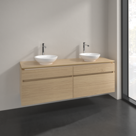 Тумба под раковину Villeroy & Boch Legato 160х55 см ДСП северный дуб B60000VJ