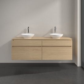 Тумба под раковину Villeroy & Boch Legato 160х55 см ДСП северный дуб B60000VJ