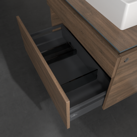 Тумба під раковину Villeroy & Boch Legato 80х55 см ДСП дуб аризона B60200VH