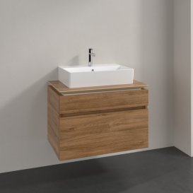 Тумба під раковину Villeroy & Boch Legato 80х55 см ДСП дуб канзас B60200RH