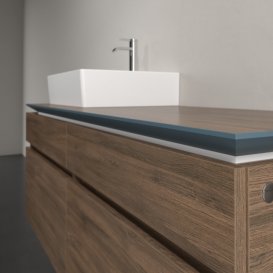 Тумба под раковину Villeroy & Boch Legato 140х55 см ДСП дуб аризона B61400VH