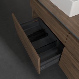 Тумба под раковину Villeroy & Boch Legato 140х55 см ДСП дуб аризона B61400VH