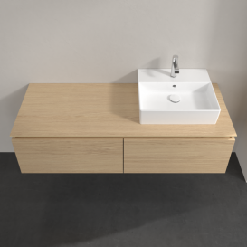 Тумба под раковину Villeroy & Boch Legato 140х38 см ДСП северный дуб B61500VJ