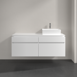 Тумба под раковину Villeroy & Boch Legato 140х55 см ДСП белый матовый B61600MS