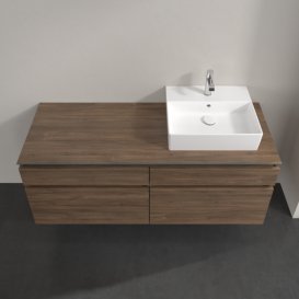 Тумба під раковину Villeroy & Boch Legato 140х55 см ДСП дуб аризона B61600VH