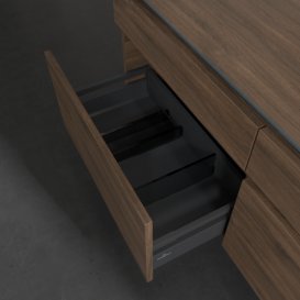 Тумба під раковину Villeroy & Boch Legato 140х55 см ДСП дуб аризона B61600VH