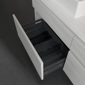 Тумба под раковину Villeroy & Boch Legato 140х55 см ДСП белое дерево B66900E8