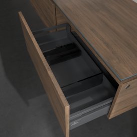 Тумба під раковину Villeroy & Boch Legato 160х38 см ДСП дуб аризона B67200VH