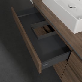 Тумба під раковину Villeroy & Boch Legato 160х55 см ДСП дуб аризона B67300VH