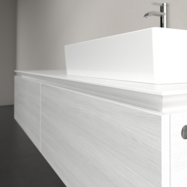 Тумба под раковину Villeroy & Boch Legato 160х38 см ДСП белое дерево B67400E8