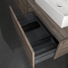 Тумба под раковину Villeroy & Boch Legato 160х38 см ДСП каменный дуб B67400RK