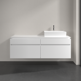 Тумба под раковину Villeroy & Boch Legato 160х55 см ДСП белый матовый B67500MS