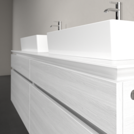 Тумба под раковину Villeroy & Boch Legato 160х55 см ДСП белое дерево B67700E8