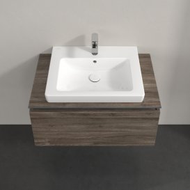 Тумба під раковину Villeroy & Boch Legato 80х38 см ДСП кам'яний дуб B67800RK