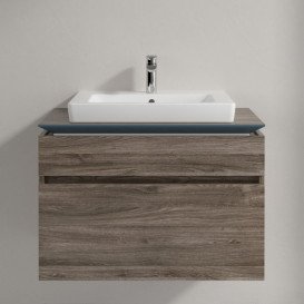 Тумба под раковину Villeroy & Boch Legato 80х55 см ДСП каменный дуб B67900RK