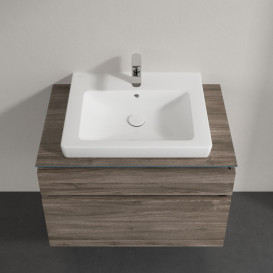 Тумба под раковину Villeroy & Boch Legato 80х55 см ДСП каменный дуб B67900RK