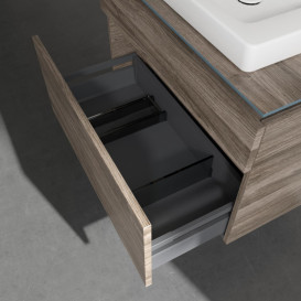 Тумба под раковину Villeroy & Boch Legato 80х55 см ДСП каменный дуб B67900RK