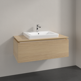 Тумба под раковину Villeroy & Boch Legato 100х38 см ДСП северный дуб B68000VJ