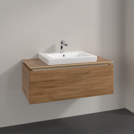 Тумба під раковину Villeroy & Boch Legato 100х38 см ДСП дуб канзас B68000RH