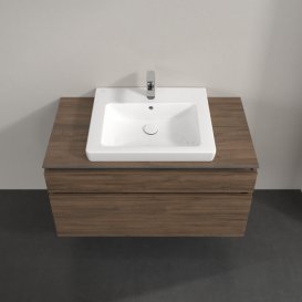 Тумба під раковину Villeroy & Boch Legato 100х55 см ДСП дуб аризона B68100VH