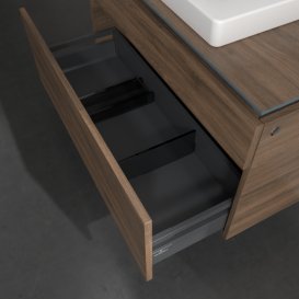 Тумба під раковину Villeroy & Boch Legato 100х55 см ДСП дуб аризона B68100VH