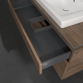 Тумба під раковину Villeroy & Boch Legato 100х55 см ДСП дуб аризона B68100VH