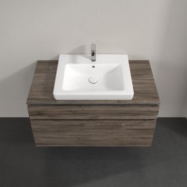 Тумба под раковину Villeroy & Boch Legato 100х55 см ДСП каменный дуб B68100RK