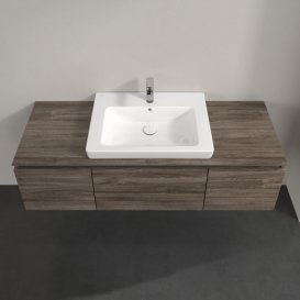 Тумба під раковину Villeroy & Boch Legato 120х38 см ДСП кам'яний дуб B68200RK