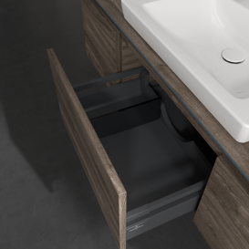 Тумба під раковину Villeroy & Boch Legato 120х38 см ДСП кам'яний дуб B68200RK