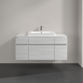 Тумба под раковину Villeroy & Boch Legato 120х55 см ДСП белое дерево B68300E8