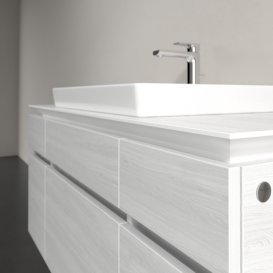 Тумба под раковину Villeroy & Boch Legato 120х55 см ДСП белое дерево B68300E8