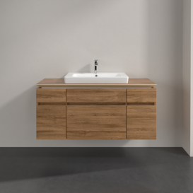 Тумба под раковину Villeroy & Boch Legato 120х55 см ДСП дуб канзас B68300RH