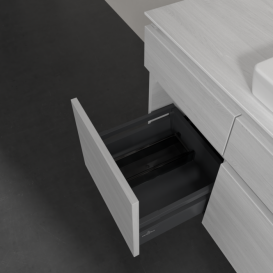 Тумба під раковину Villeroy & Boch Legato 140х55 см ДСП біле дерево B68500E8