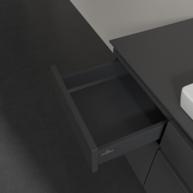 Тумба под раковину Villeroy & Boch Legato 140х55 см МДФ/ДСП глянцевый серый B68500FP