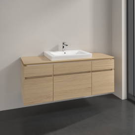 Тумба під раковину Villeroy&Boch Legato 140х55 см ДСП північний дуб B68500VJ