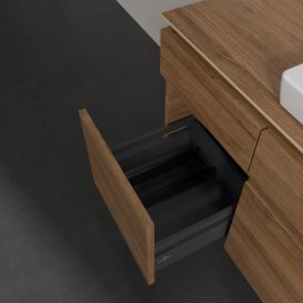 Тумба под раковину Villeroy & Boch Legato 140х55 см ДСП дуб канзас B68500RH