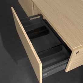 Тумба под раковину Villeroy & Boch Legato 160х38 см ДСП северный дуб B68800VJ