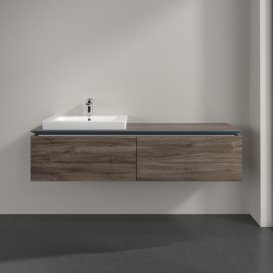 Тумба под раковину Villeroy & Boch Legato 160х38 см ДСП каменный дуб B68800RK