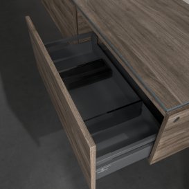 Тумба под раковину Villeroy & Boch Legato 160х38 см ДСП каменный дуб B68800RK