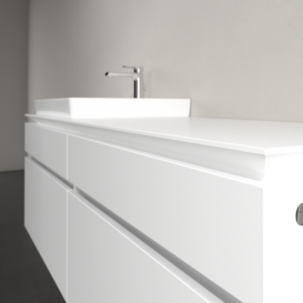 Тумба под раковину Villeroy & Boch Legato 160х55 см ДСП белый матовый B68900MS