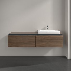 Тумба під раковину Villeroy & Boch Legato 160х38 см ДСП дуб аризона B69000VH