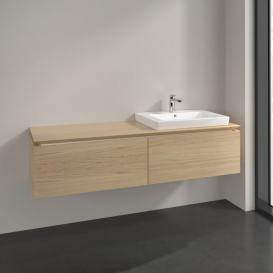 Тумба под раковину Villeroy & Boch Legato 160х38 см ДСП северный дуб B69000VJ