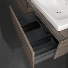 Тумба под раковину Villeroy & Boch Legato 160х38 см ДСП каменный дуб B69200RK